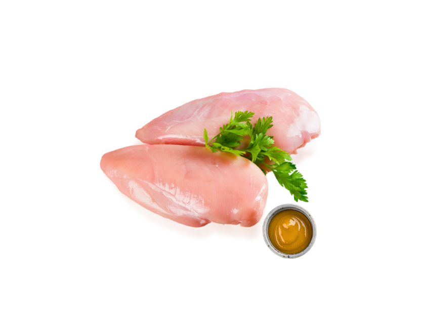 Poitrine De Poulet Miel Et Ail